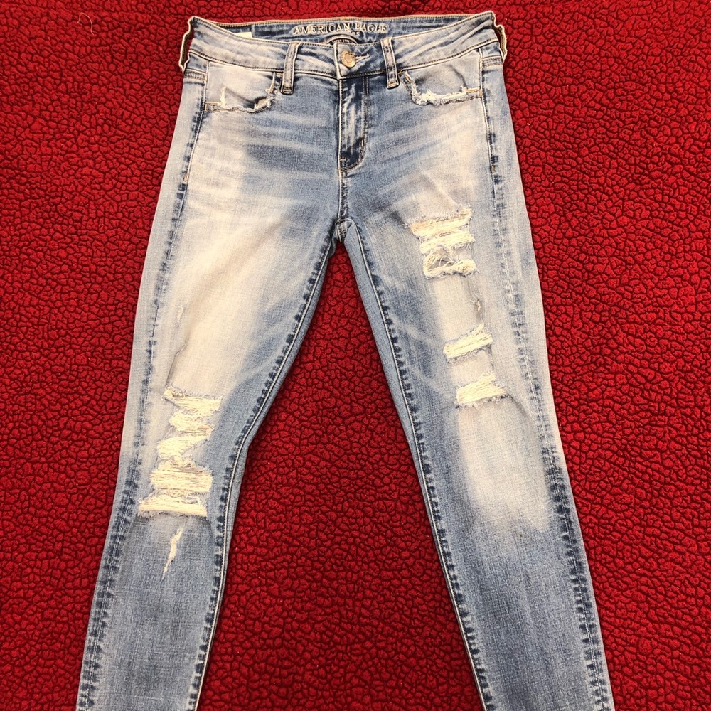 American Eagle Ripped Jeggings